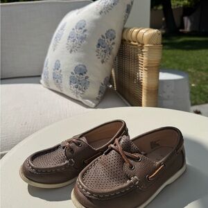 Janie and Jack - Brown Kids Loafers
